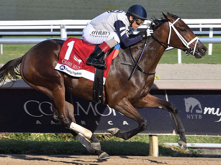 3yo filly Five G becomes the first SW of 2025 with an impressive 9-length victory in the Cash Run S. at Gulfstream | Coglianese photo