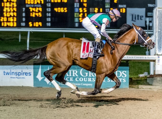 Mandaloun | 2021 Kentucky Derby-G1 & Haskell-G1 winner | Lou Hodges photo