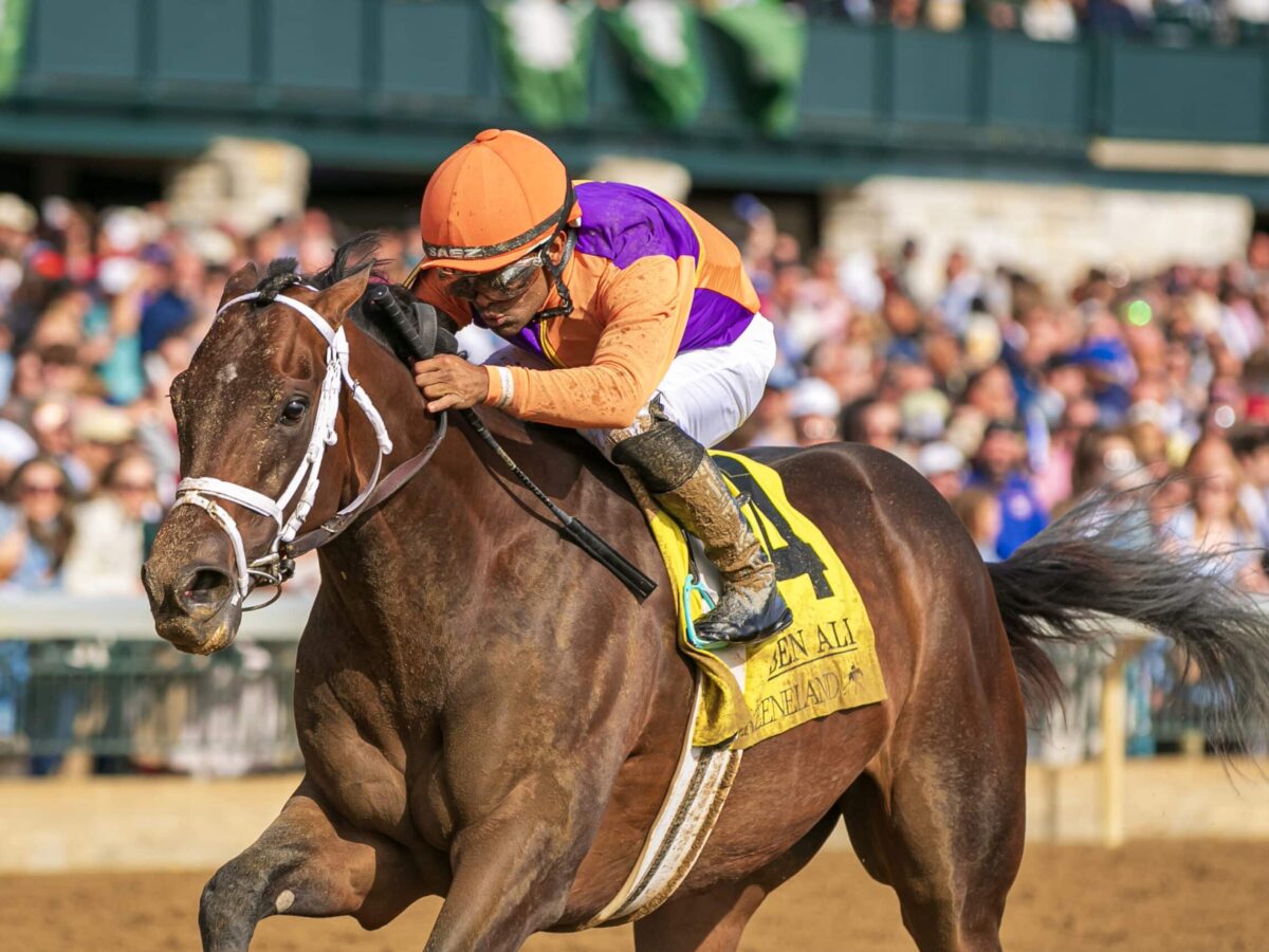 Kingsbarns dominates the 2024 Ben Ali S. (G3) at Keeneland | Casey Laughter photo