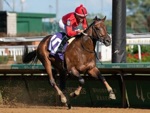 Jonathan's Way glides to victory in the Iroquois S. (G3) - Nicole Finch photo