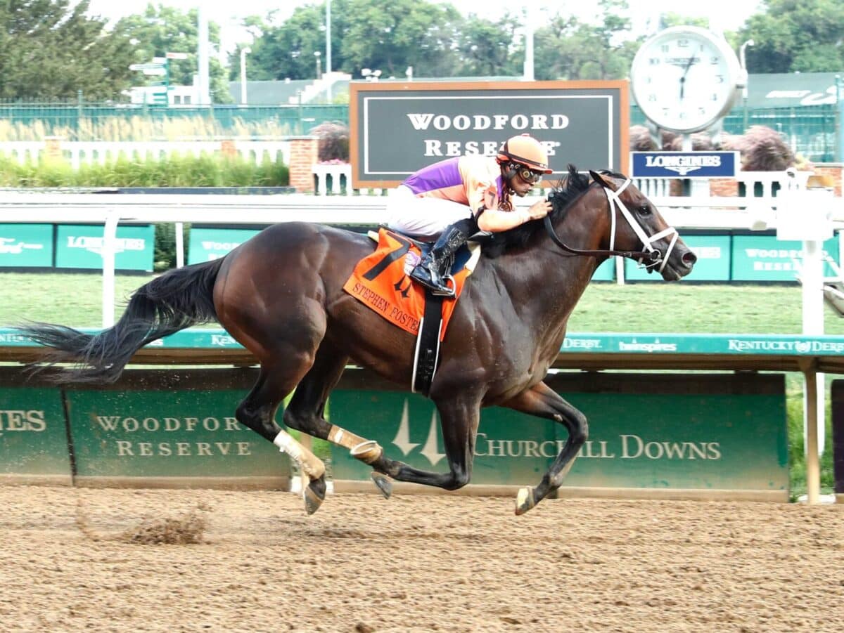 Kingsbarns wins the 2024 Stephen Foster S. (G1) at Churchill Downs | Coady photo