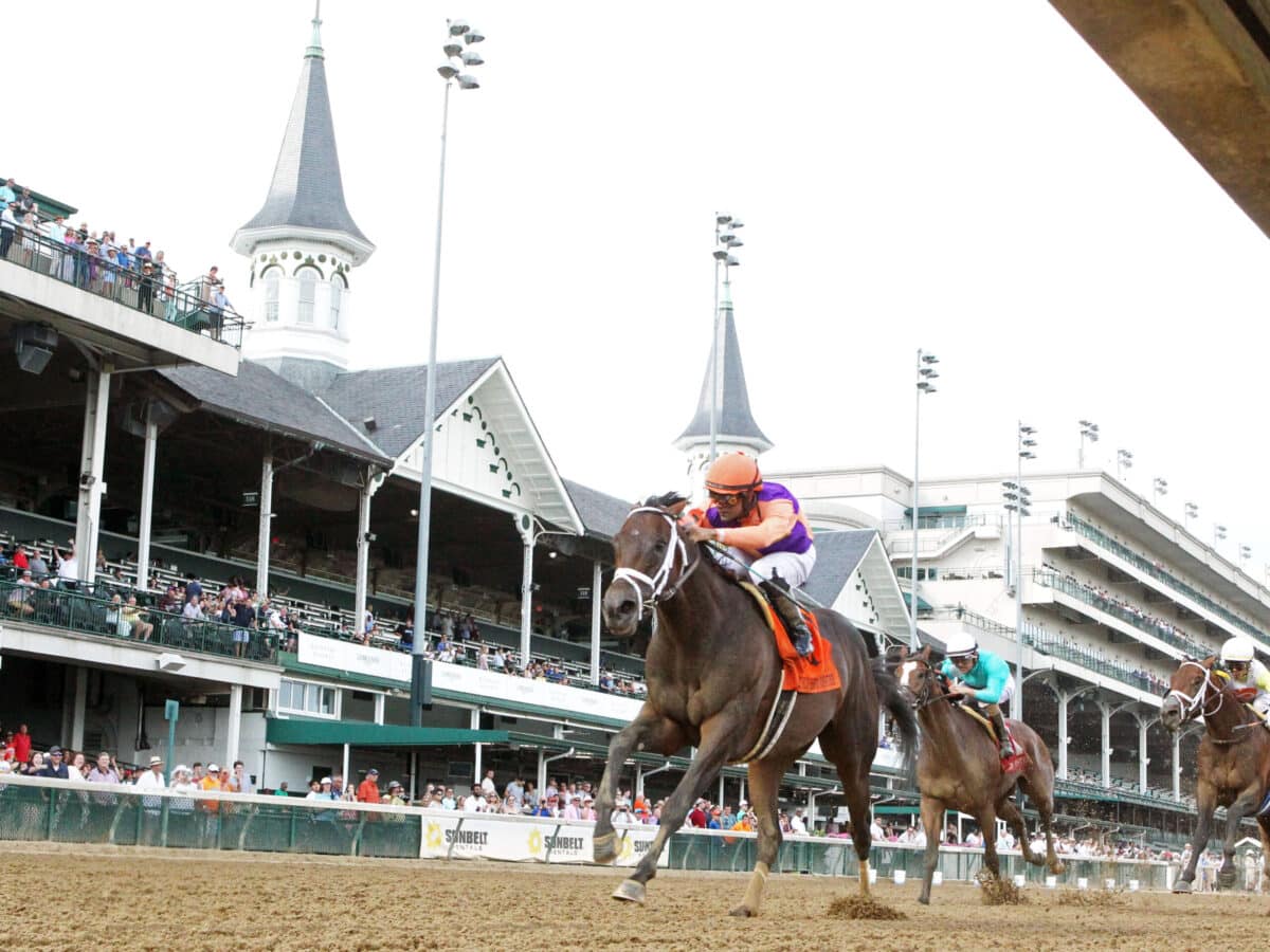 Kingsbarns wins the 2024 Stephen Foster S. (G1) at Churchill Downs | Coady photo