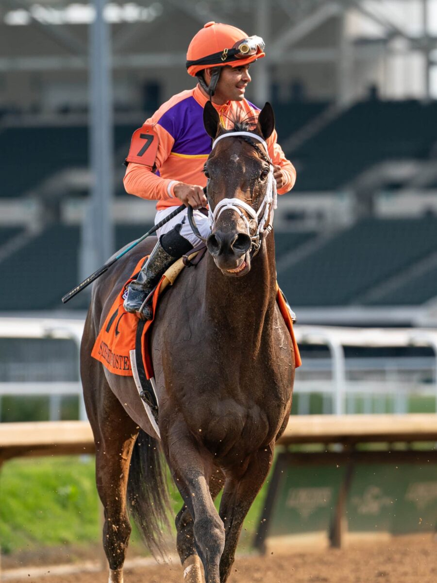 G1 winner Kingsbarns in 2024 at Churchill Downs | Nicole Finch photo