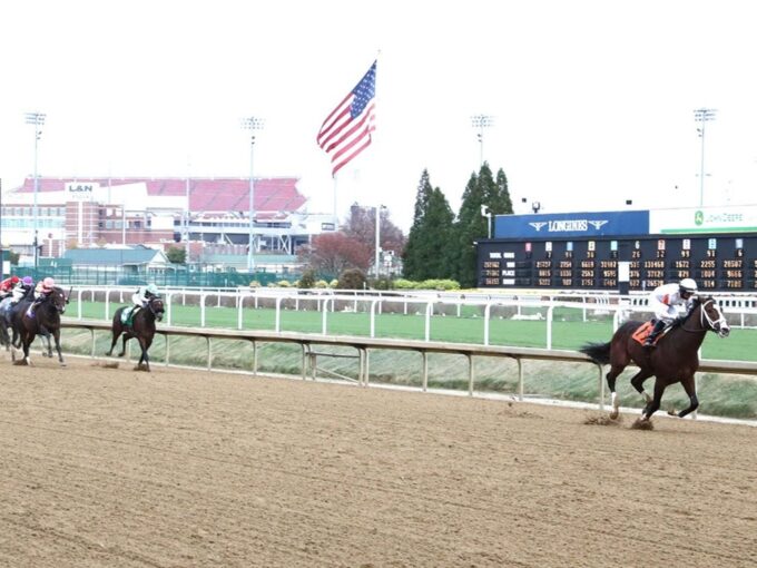 Patch Adams romps to victory at Churchill Downs - Coady Media