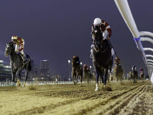 Golden Vekoma powers to victory in the 2025 UAE 2000 Guineas (G3) -DRC photo